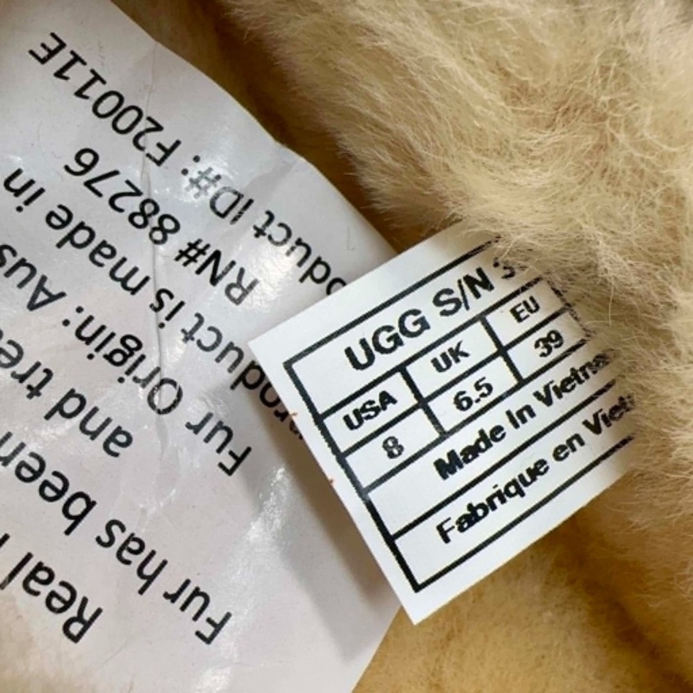 NEW UGG Australia Dakota Chestnut Sheepskin Moccasin Slippers Womens US 8 EU 39 - Picture 5 of 6